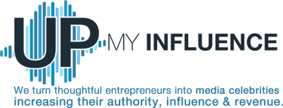 UpMyInfluence logo: We believe every startup entrepreneur has a message that can positively impact the world. Our platform can increase your authority and influence with growth hacking PR / Public Relations tactics for more revenue and industry respect. Own & grow your expertise online and rise with our movement!