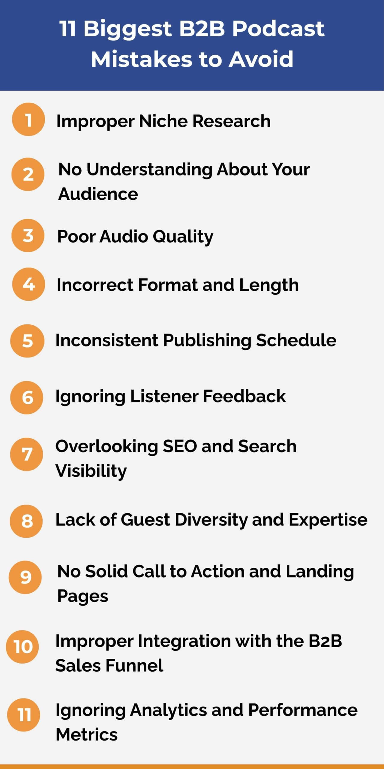 11 biggest podcast mistakes scaled