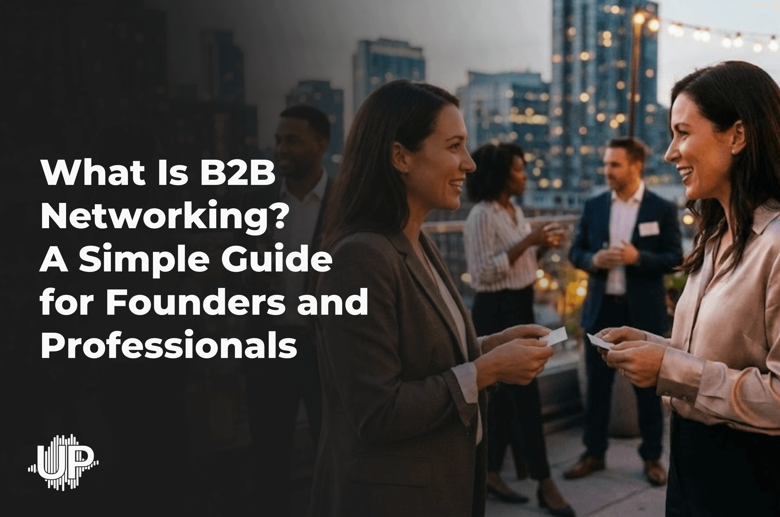 Featured image for “What Is B2B Networking? A Simple Guide for Founders & Professionals”